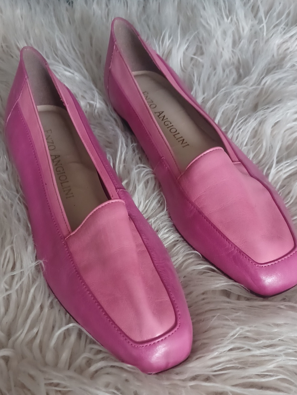 Vintage Enzo Angiolini  Leather Loafers